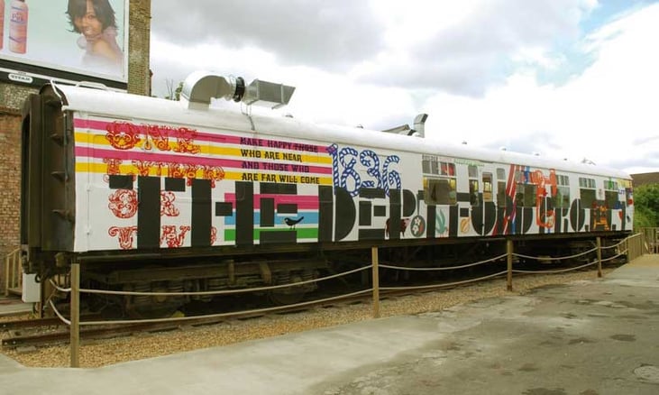 For a development in Deptford on derelict land, U+I placed a railway carriage on site - in the five years it was there the carriage operated a coffee shop facing the high street, and the staff were specifically training to ask clients about their thoughts on the development site.