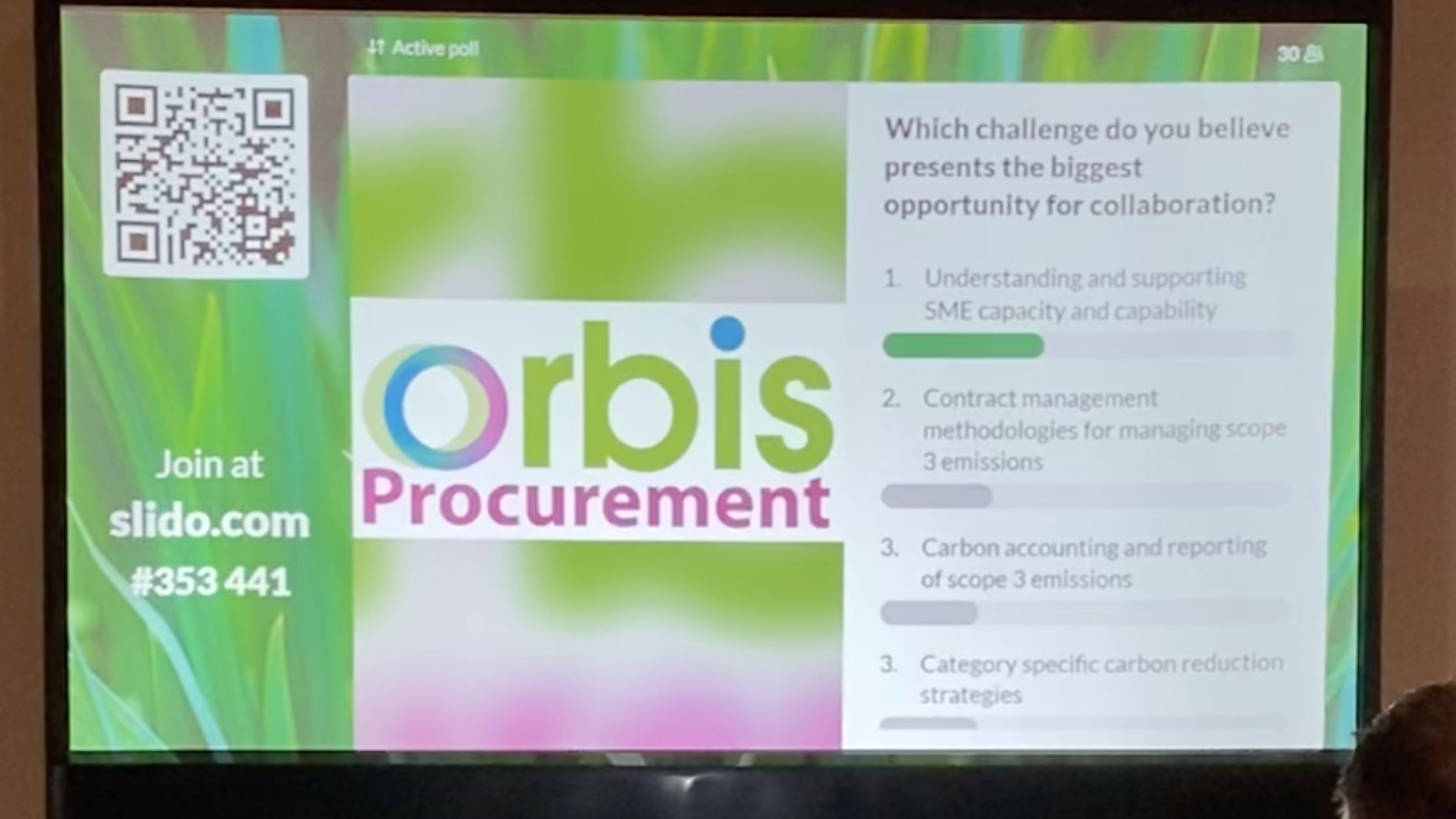 LGPE Orbis Procurement and the climate crisis