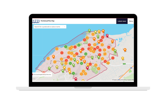 Portishead Community heatmap