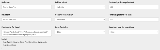 Flexible Fonts