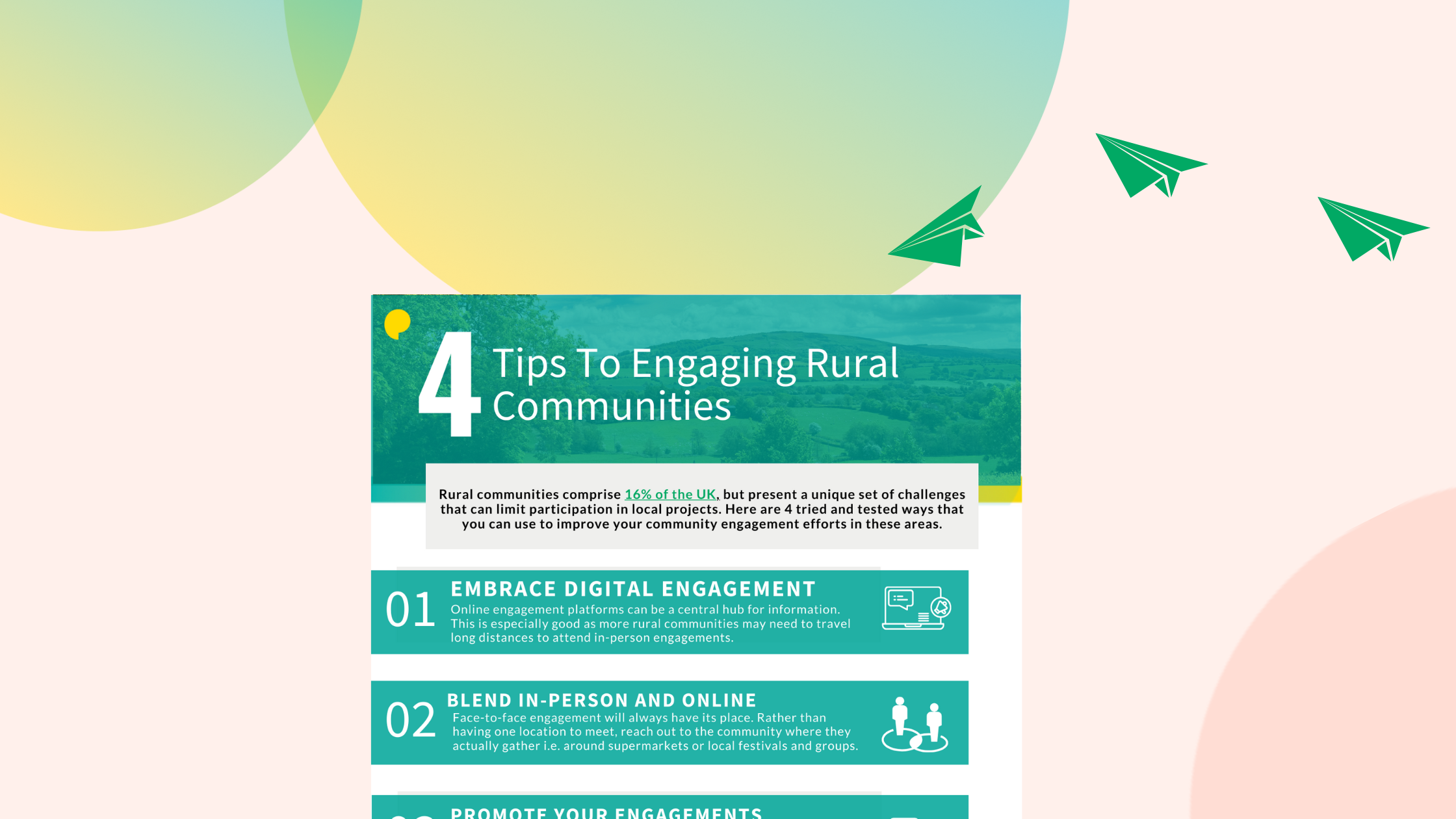 engage rural communities