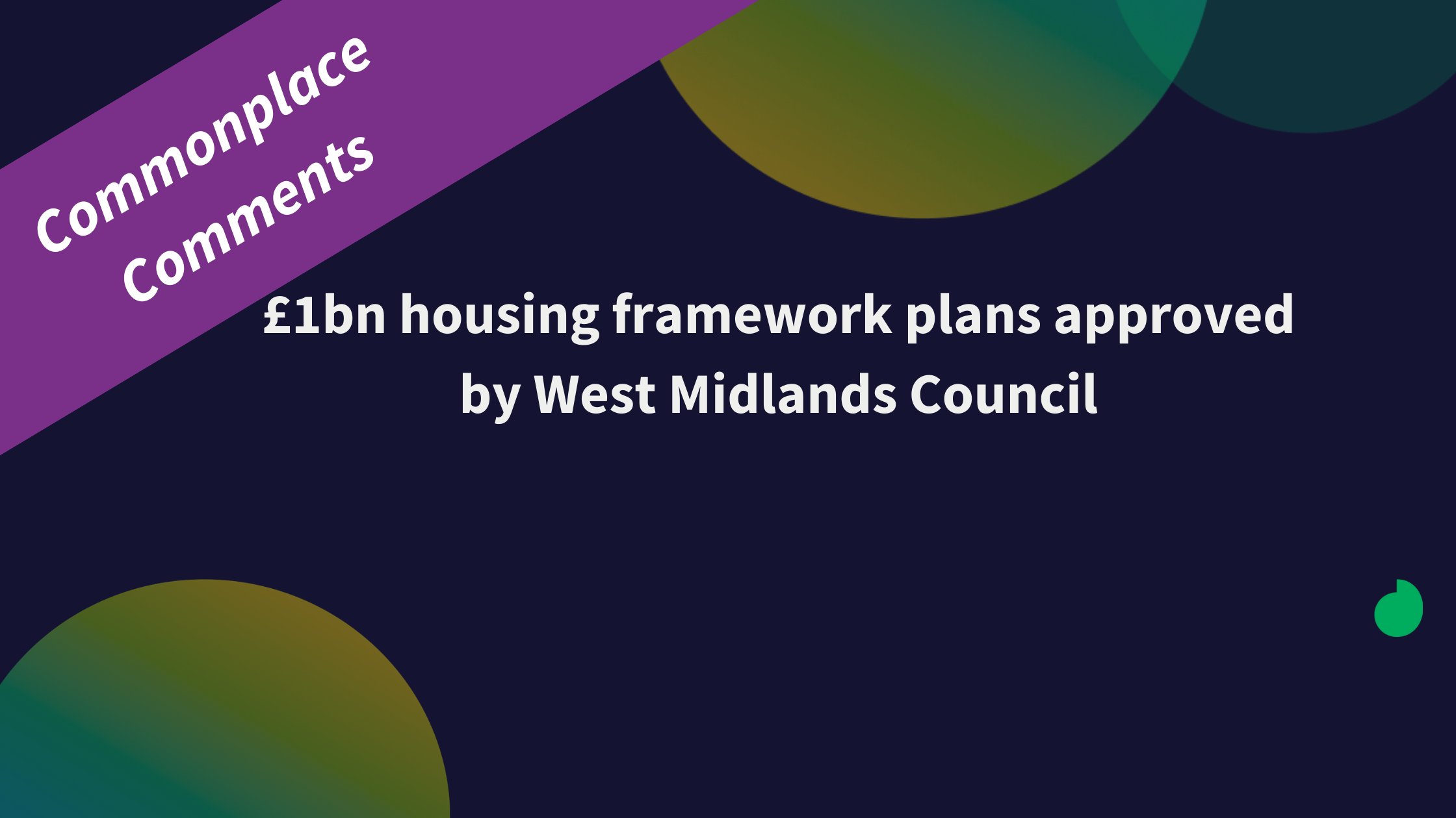 West Midlands Council approves plans to launch £1bn housing framework