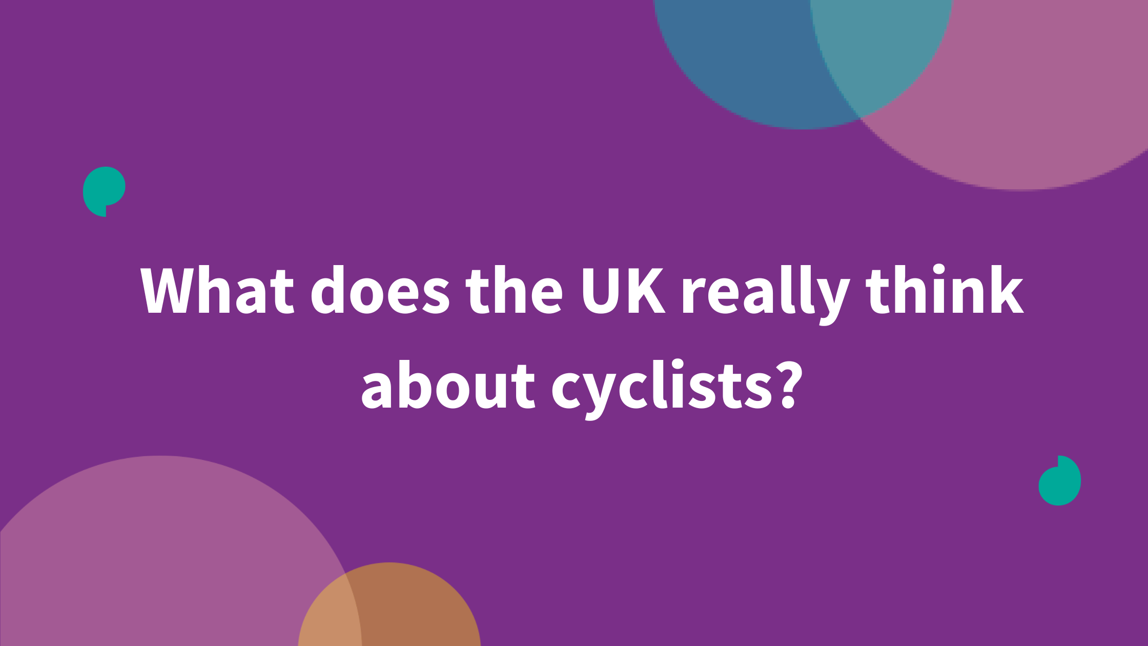 Commonplace data stories: Unearthing UK Sentiments towards Cyclists