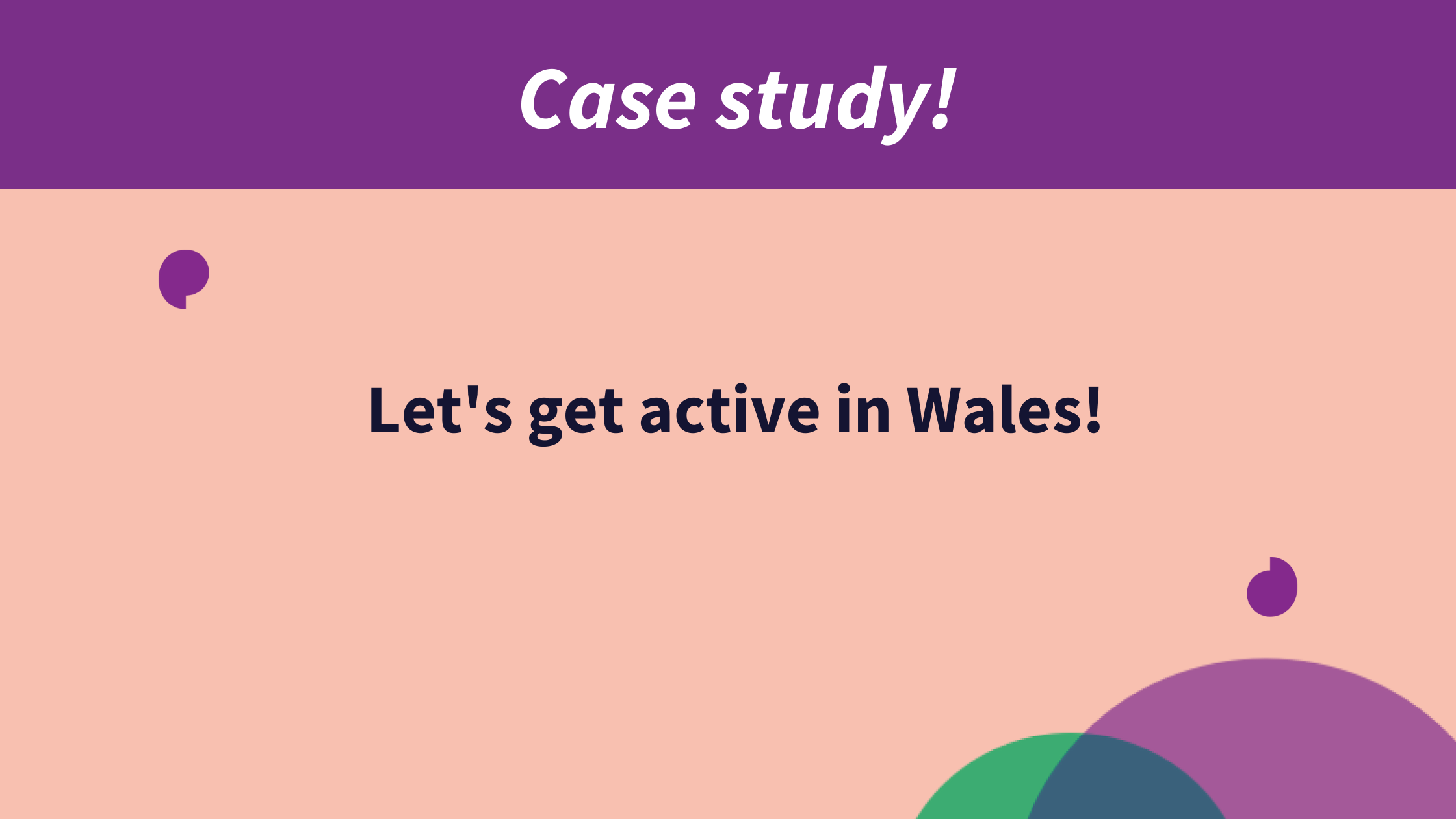 Improving Active Travel across Wales