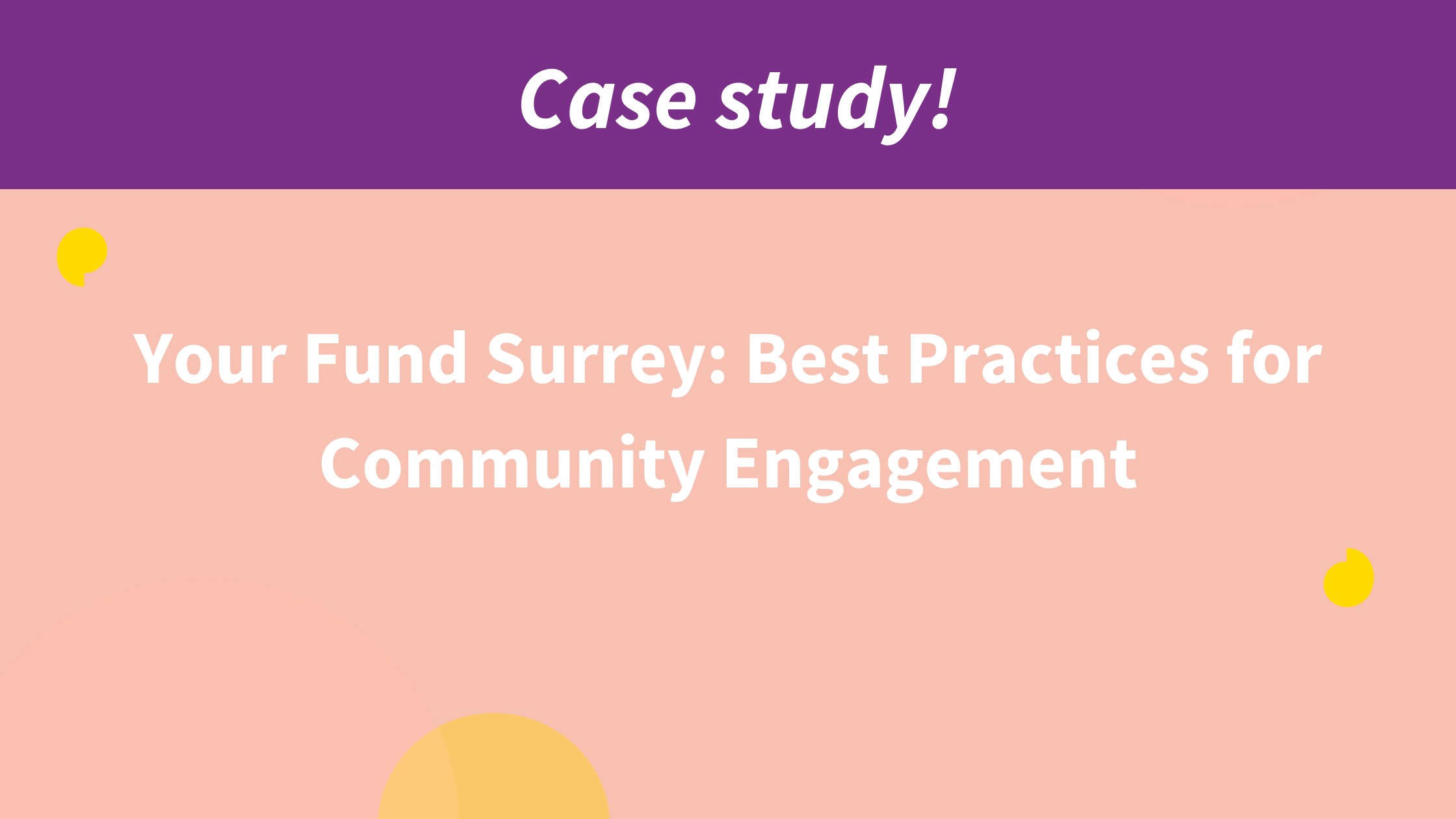 Transforming Community-Led Infrastructure Development in Surrey