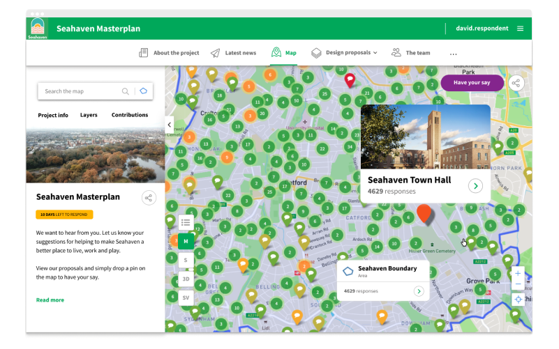 Community Heatmap -  engage in process