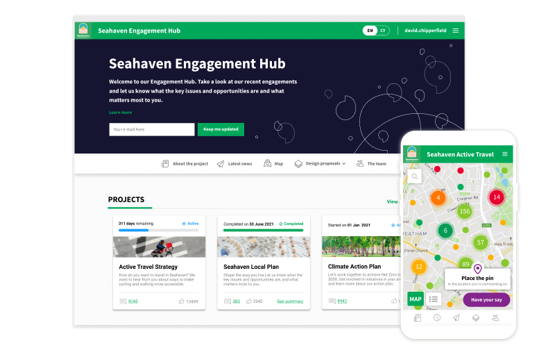 Connect People to your Climate Projects