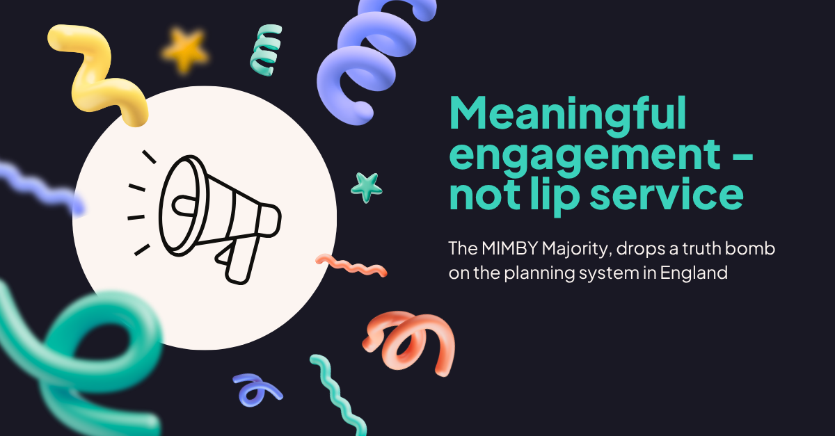 Commonplace's response to “The MIMBY report