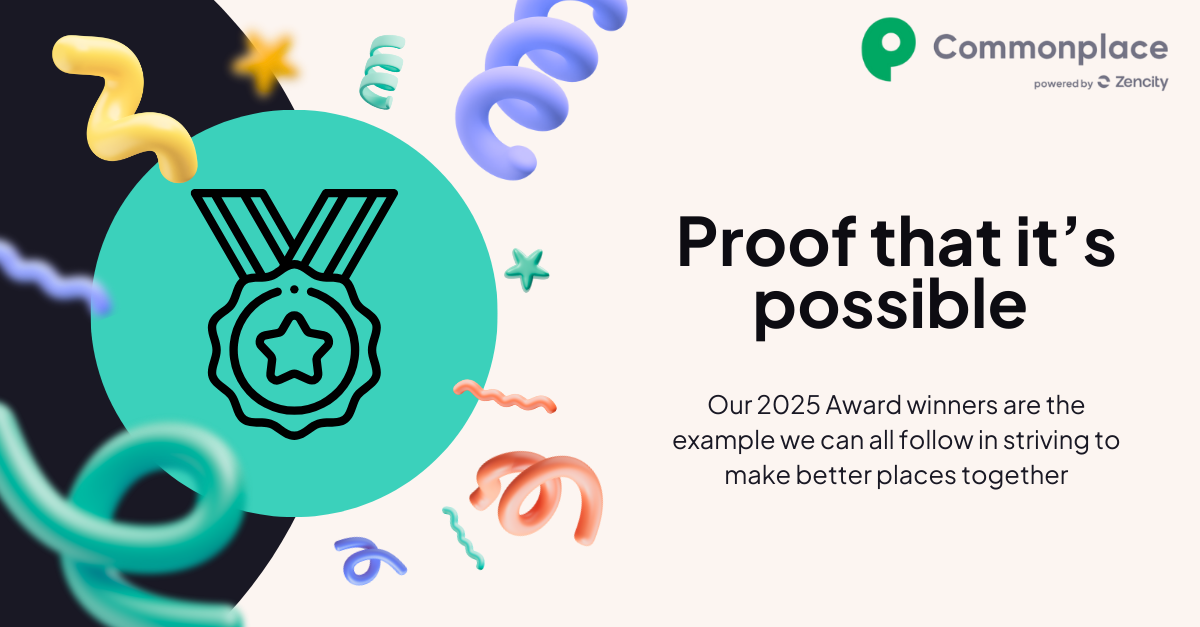 Proof that it's possible - The Commonplace 2025 Awards
