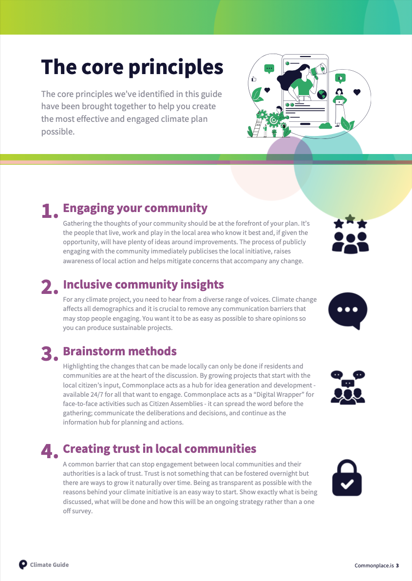 Climate engagement guide page 2