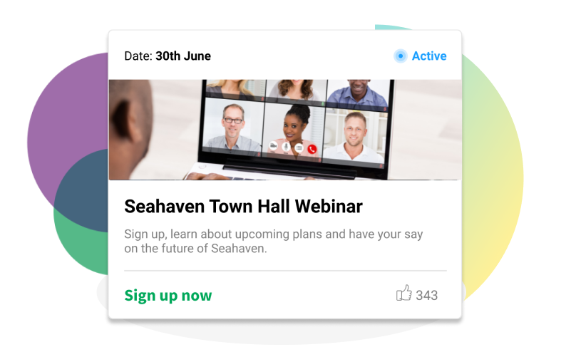 Town Hall Webinar Header