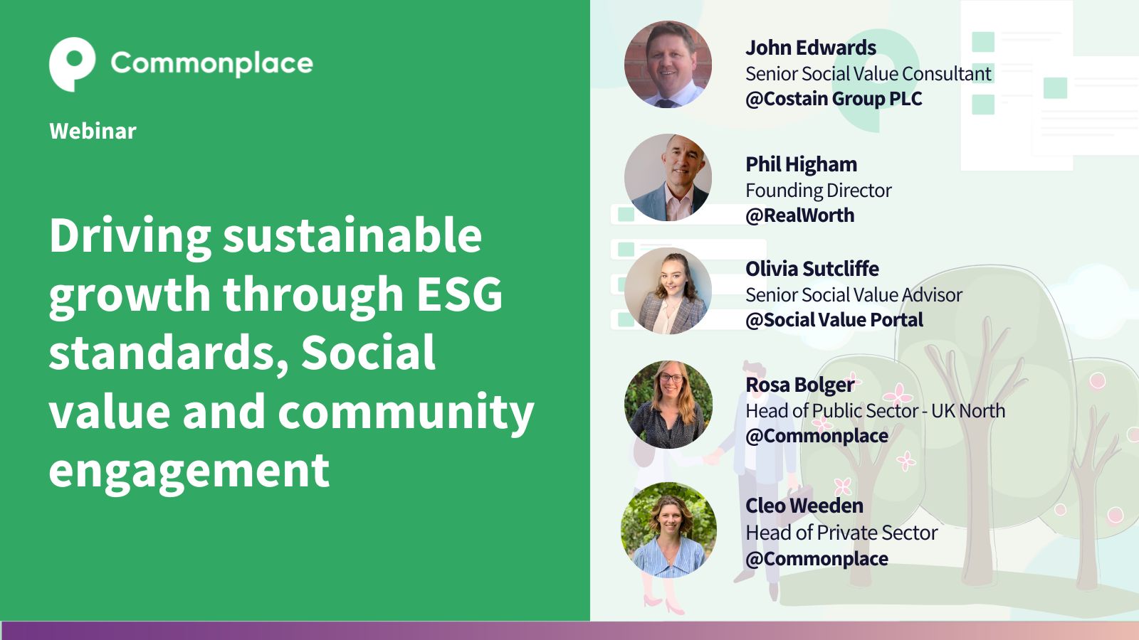 Webinar: Driving sustainable growth through ESG standards